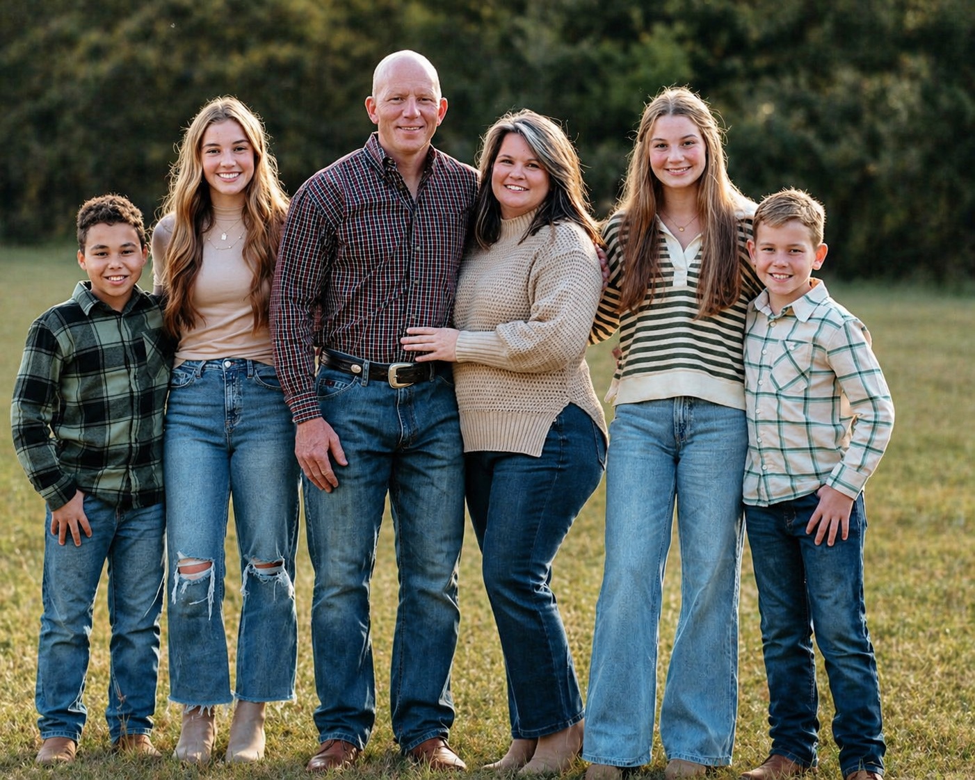 Pastor [Name] and family at Shady Grove Church