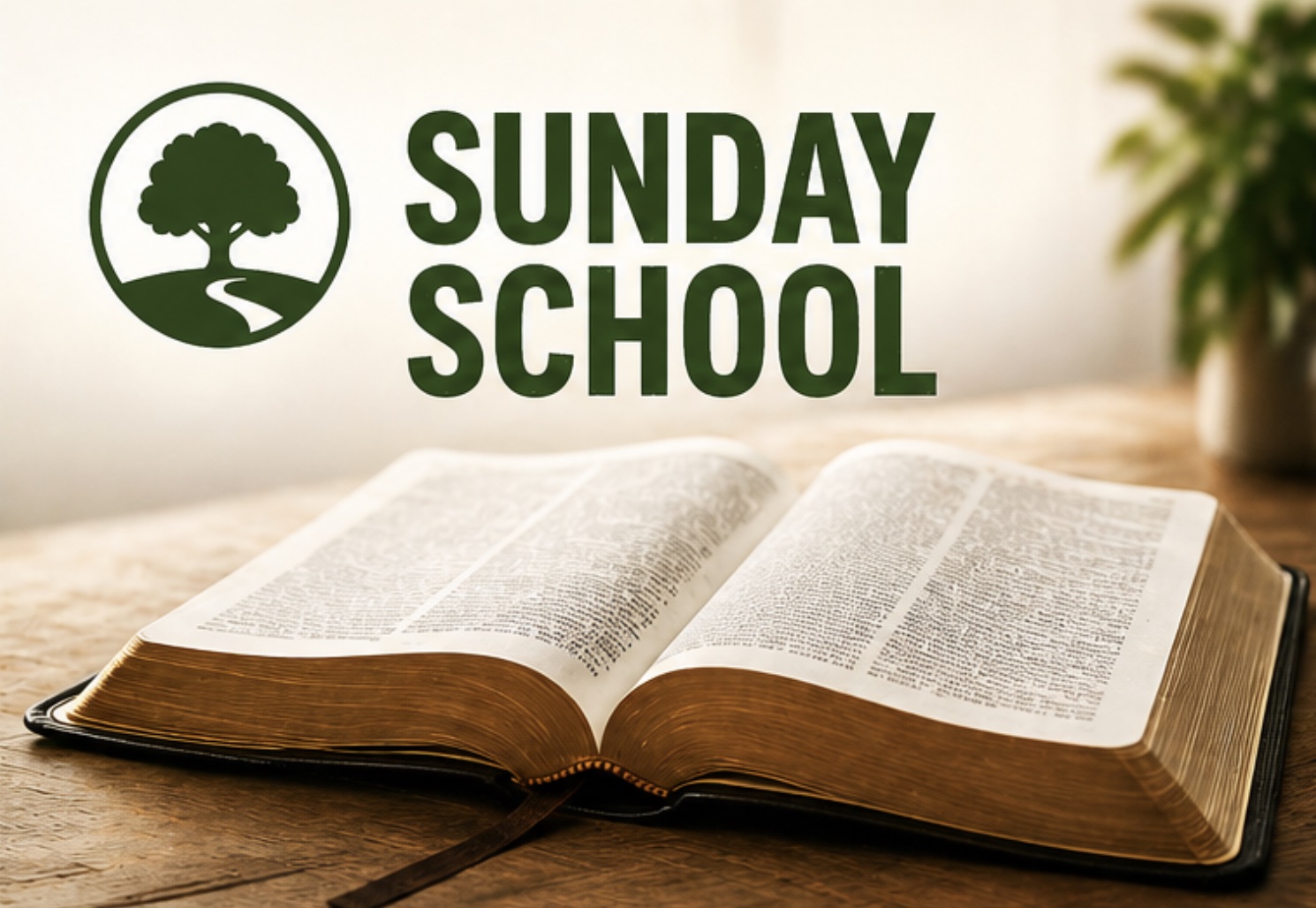 Sunday School at Shady Grove Church
